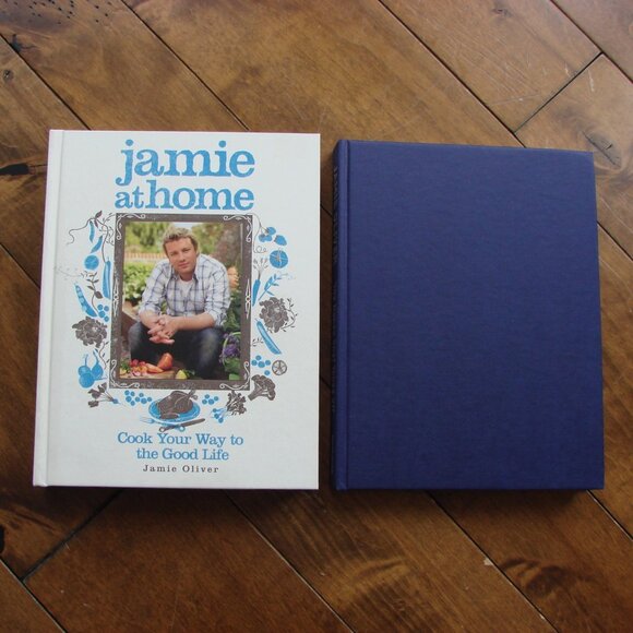 2 Jamie Oliver Cookbooks Jamie At Home and The Naked Chef Takes Off - Picture 1 of 14